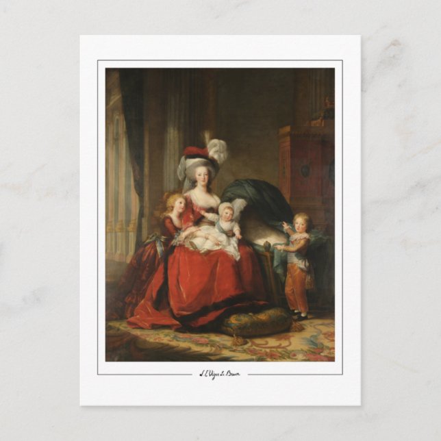 Élisabeth Vigée Le Brun #12 - Fine Art Postcard (Front)