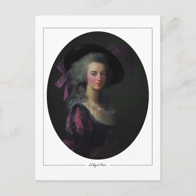 Élisabeth Vigée Le Brun #135 - Fine Art Postcard (Front)