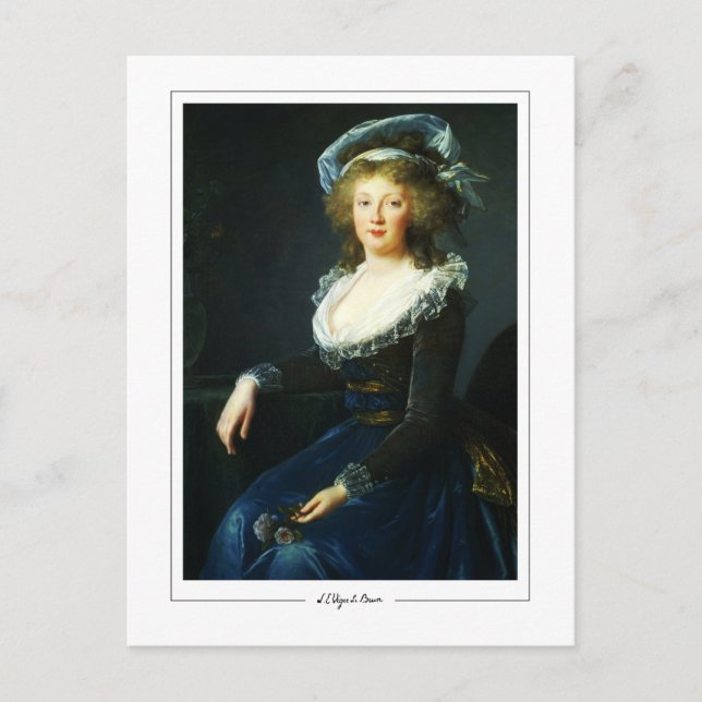 Élisabeth Vigée Le Brun #147 - Fine Art Postcard (Front)