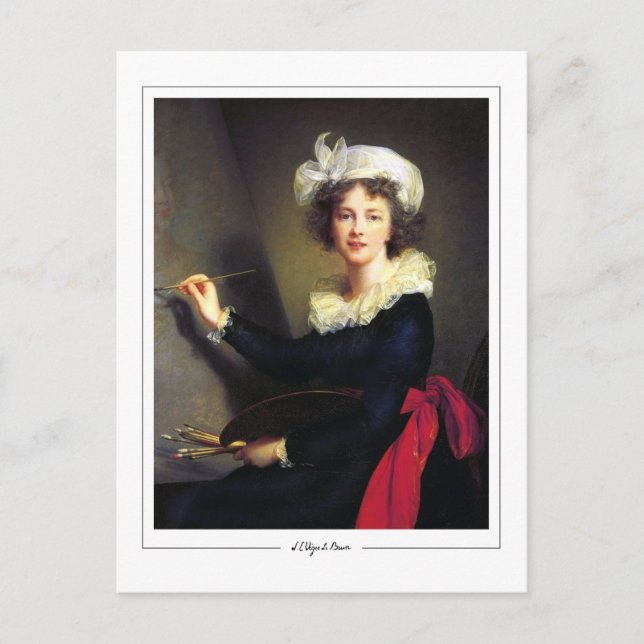 Élisabeth Vigée Le Brun #36 - Fine Art Postcard (Front)