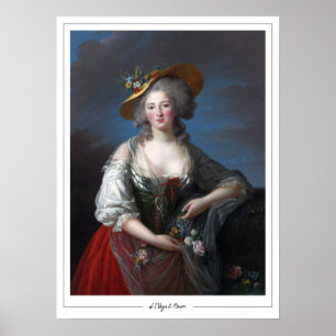 Élisabeth Vigée Le Brun Zedign Art Poster #107