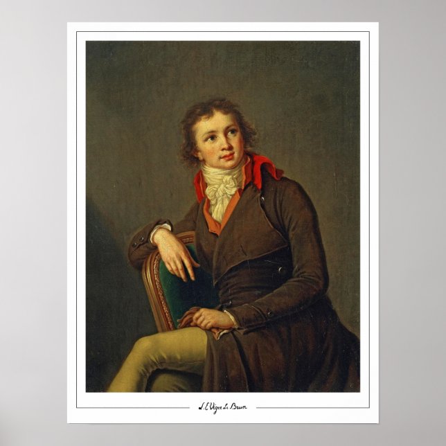 Élisabeth Vigée Le Brun Zedign Art Poster #70 (Front)