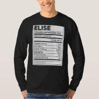 Elise Nutrition Information Problem Solving Hard W