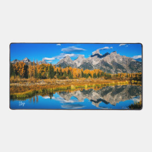 Elise's Mountains Desk Mat