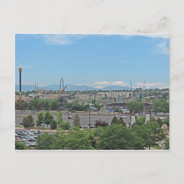Elitch Gardens Denver Postcard (Front)