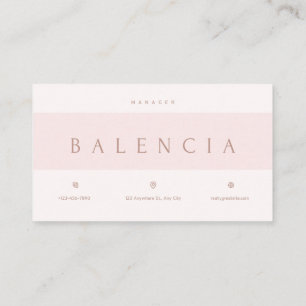 Elite Beauty & Style Expert Business Card