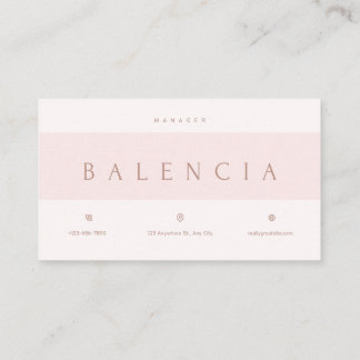 Elite Beauty & Style Expert Business Card