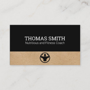 Elite Fitness Coach   Personal Trainer Business Card