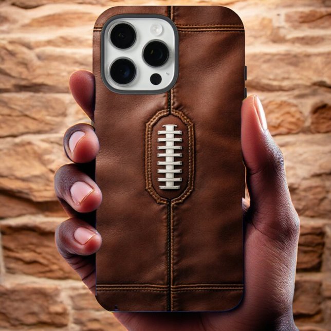 Elite Football Leather Case-Mate iPhone Case (Creator Uploaded)