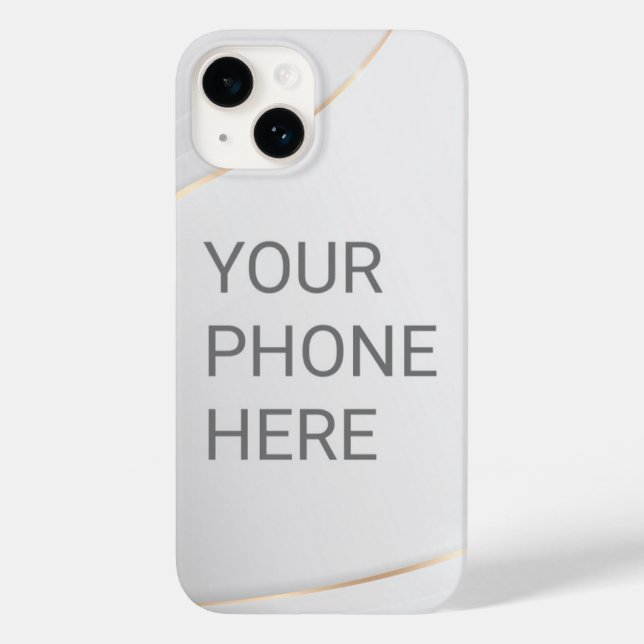 "Elite iPhone Essentials:Unrivaled for Your Device Case-Mate iPhone Case (Back)