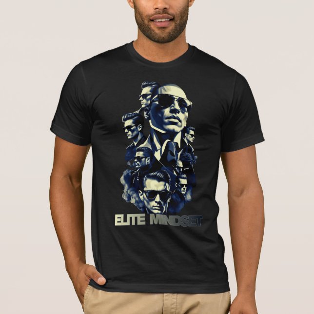 Elite Mindset Premium Men’s Graphic T-Shirt (Front)