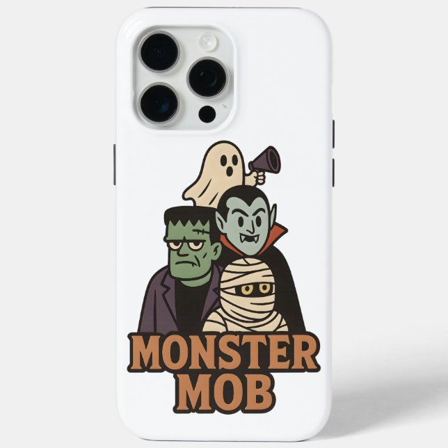 Elite Monster Squad 2025 Halloween Gang  Case-Mate iPhone Case (Back)