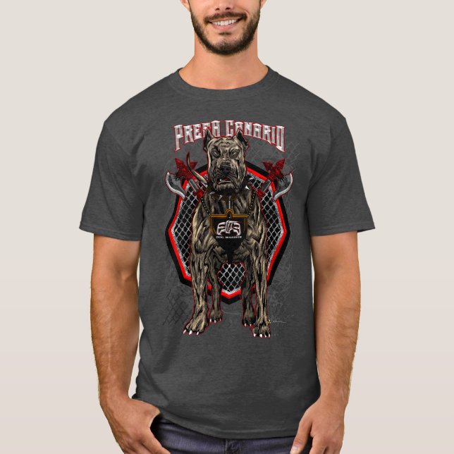 ElitE Presa Canario - Dog Warrior T-Shirt (Front)