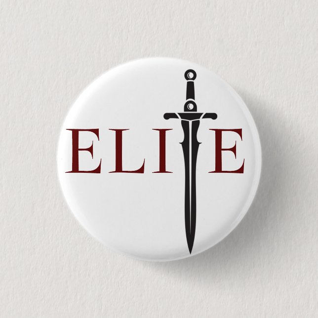 Elite: Small, round button (Front)