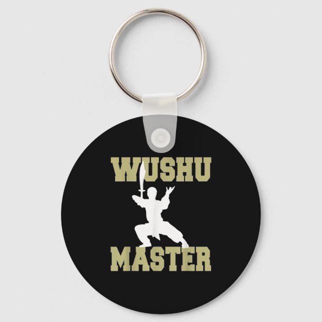 Elite Warrior Mastery In Traditional Wushu Wean Se Key Ring (Front)