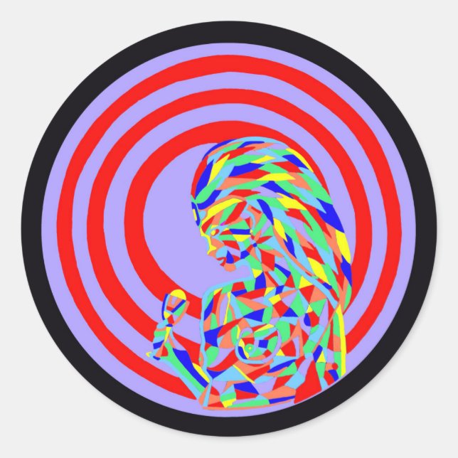 Elixir Classic Round Sticker (Front)