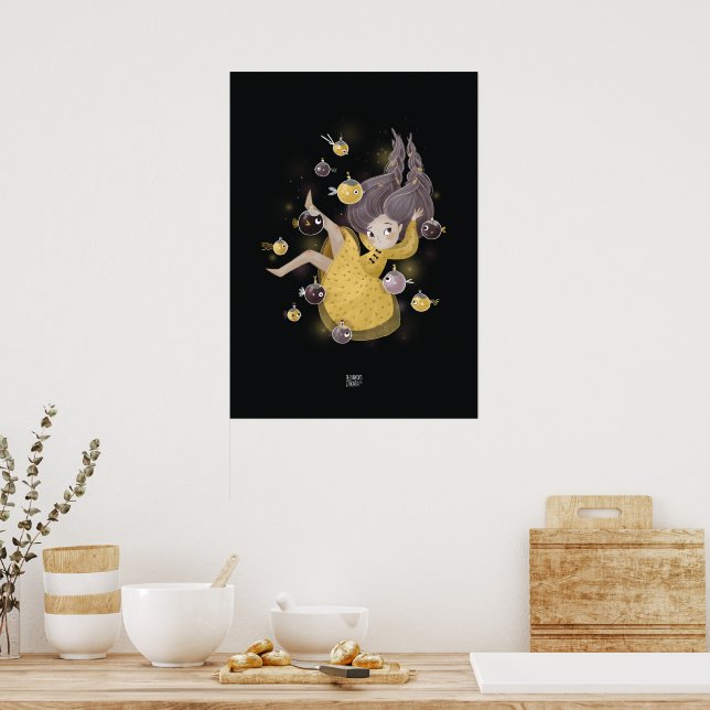 ELIXIR FISH by Alexandra Dikaia Poster (Kitchen)