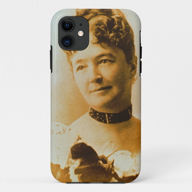 Elizabeth Bacon Custer (1842-1933) wife of General Case-Mate iPhone Case (Back)