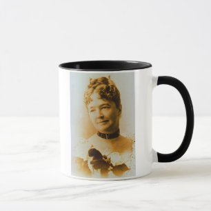 Elizabeth Bacon Custer (1842-1933) wife of General Mug