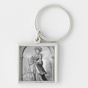 Elizabeth Charlotte of the Palatinate Key Ring