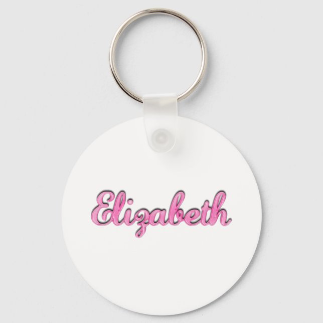 Elizabeth, for Elizabeth Key Ring (Front)