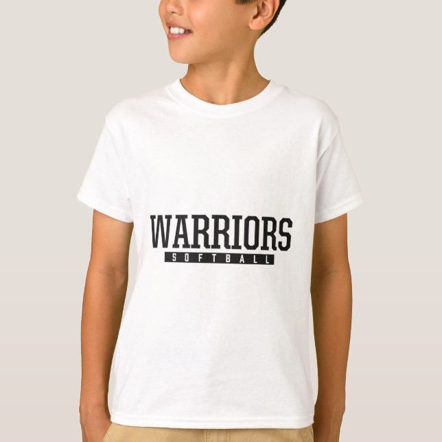 Elizabeth Forward Warriors Softll Hs  T-Shirt (Front)
