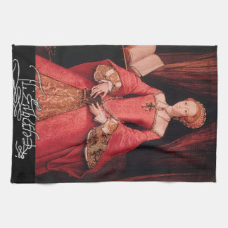 Elizabeth I as Princess Tea Towel