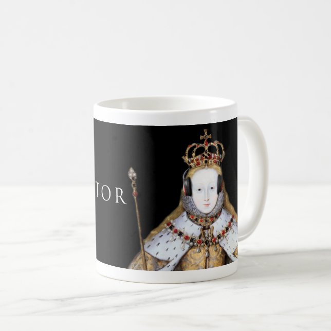 Elizabeth I Rex Factor Mug (Front Right)