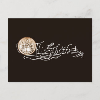 Elizabeth I Signature (Version 2) Postcard