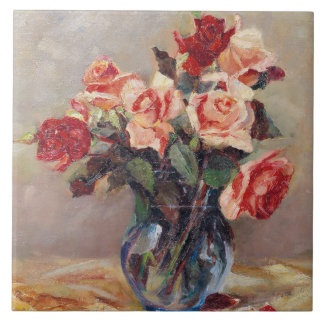 Elizabeth J. Grafin von Attems Stilllife with Ros Tile