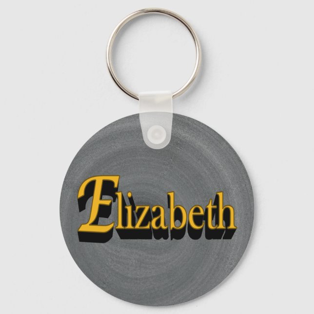 Elizabeth Keychain (Front)
