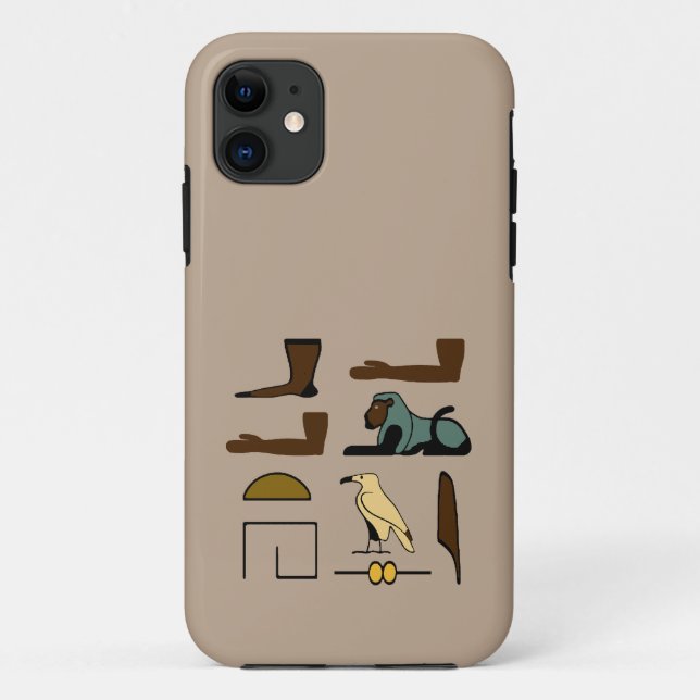 Elizabeth Name in Hieroglyphs symbols of ancient  Case-Mate iPhone Case (Back)
