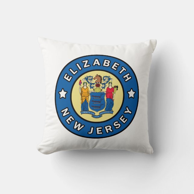 Elizabeth New Jersey Cushion (Front)
