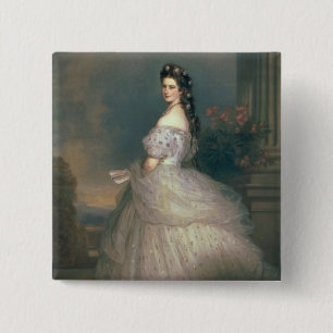 Elizabeth of Bavaria 15 Cm Square Badge