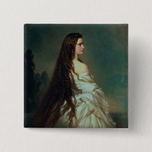 Elizabeth of Bavaria 15 Cm Square Badge