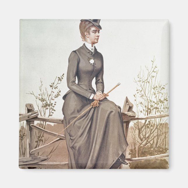 Elizabeth of Bavaria Magnet (Front)