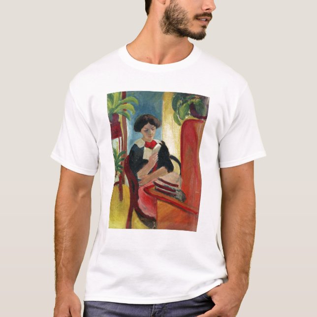 Elizabeth Reading T-Shirt (Front)