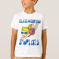 Elizabeth Swims T-Shirt