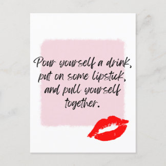 Elizabeth Taylor Quote Postcard