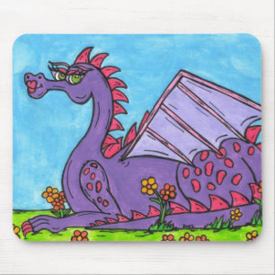 Elizabeth the Dragon Mouse Pad