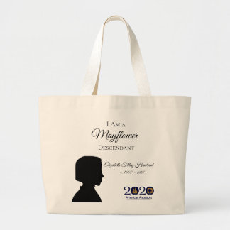 Elizabeth Tilley Howland Mayflower Descendant Tote