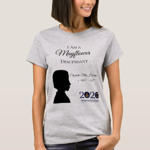 Elizabeth Tilley Howland Mayflower Women's T-shirt
