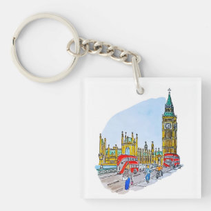 Elizabeth Tower, aka Big Ben Key Ring