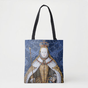Elizabeth Tudor, Queen of England Tote Bag