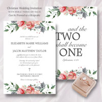 Elizabeth Two Shall Become One Christian Wedding