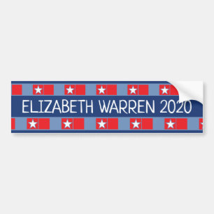 ELIZABETH WARREN 2020 Presidential Election Bumper Sticker