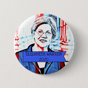 ELIZABETH WARREN 2020 Presidential Election Button