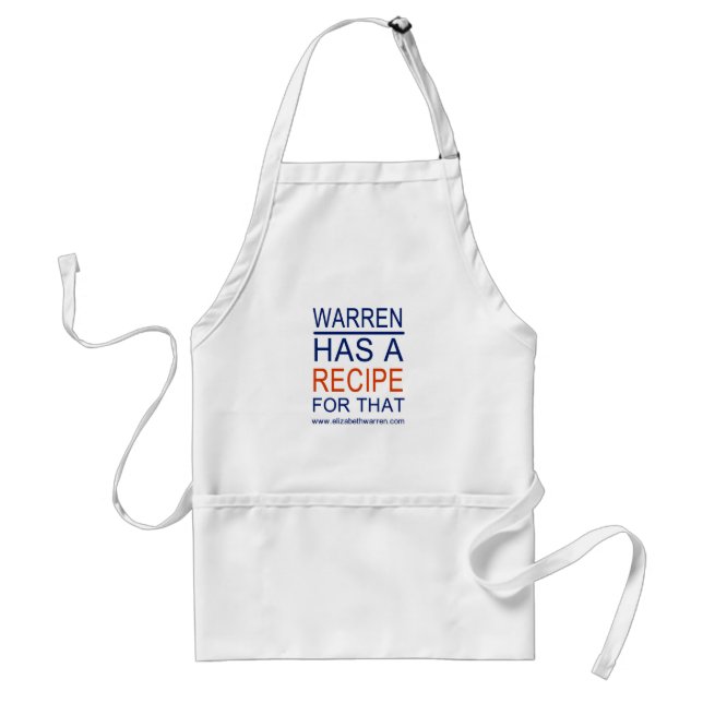 Elizabeth Warren Apron (Front)