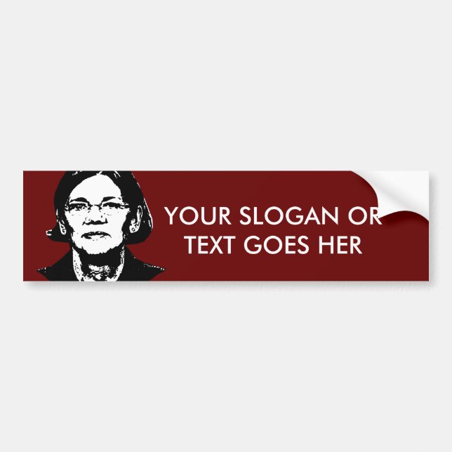 Elizabeth Warren - Bumper Sticker (Front)