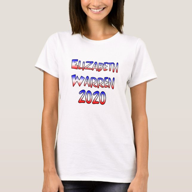 Elizabeth Warren for President 2020 T-Shirt (Front)